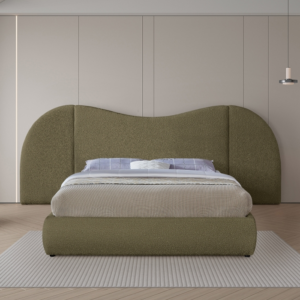 Vision Boucle Fabric Bed