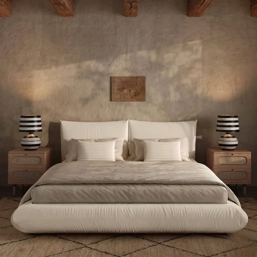 Aurora Upholstered Bed