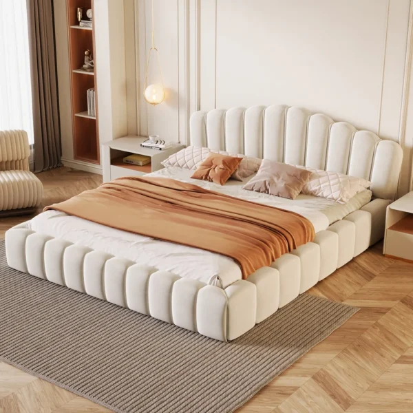 Grounded Upholstered Bed