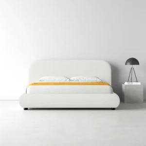 Nordic Upholstered Platform Bed