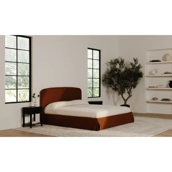 Wind Upholstered Storage Bed