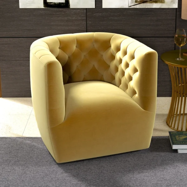 Modern Swivel Accent Comfy Chair