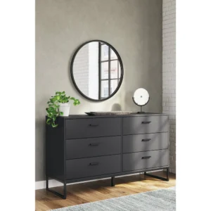 Socalle Black Dresser