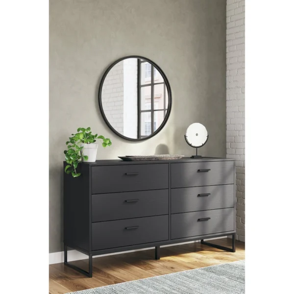 Socalle Black Dresser