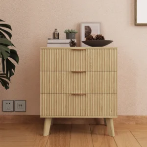 3-Drawer Nightstand