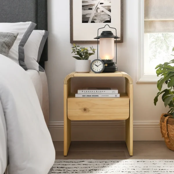 Modern Nightstand Floating End