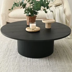 Pedestal 40" Coffee Table