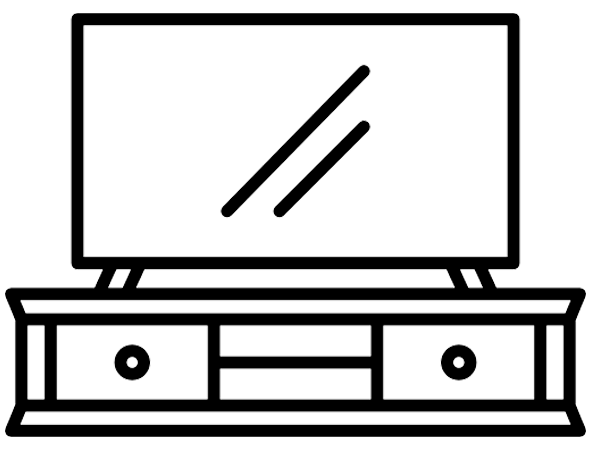 TV Cabinet Icon