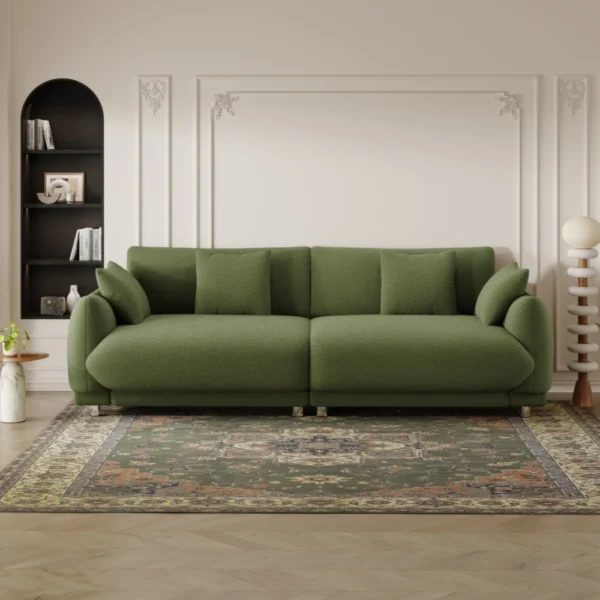 Wool Green Sofa