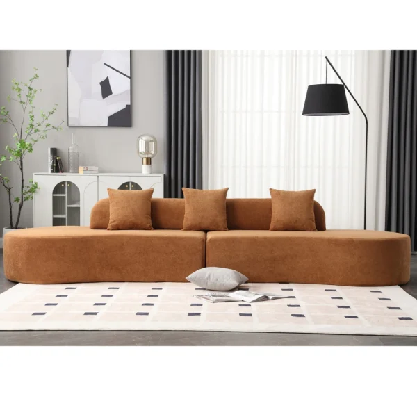 Modern Curved Combination Sofa