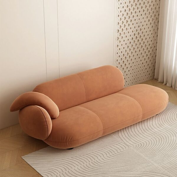 Rolled Arm Comfy Chaise Lounge