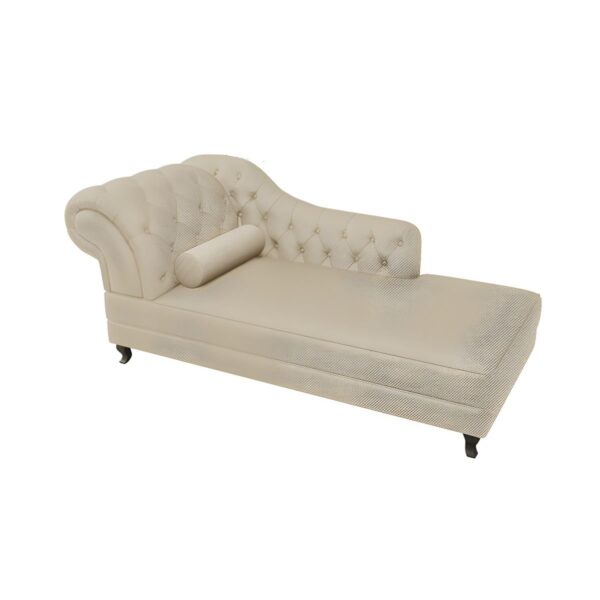 Modern Design Button Tufted Chaise Lounge