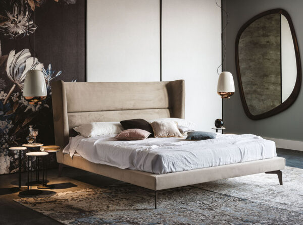 Ludovik Contemporary Upholstered Bed