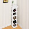 White Vertical-Shoe-Cabinet