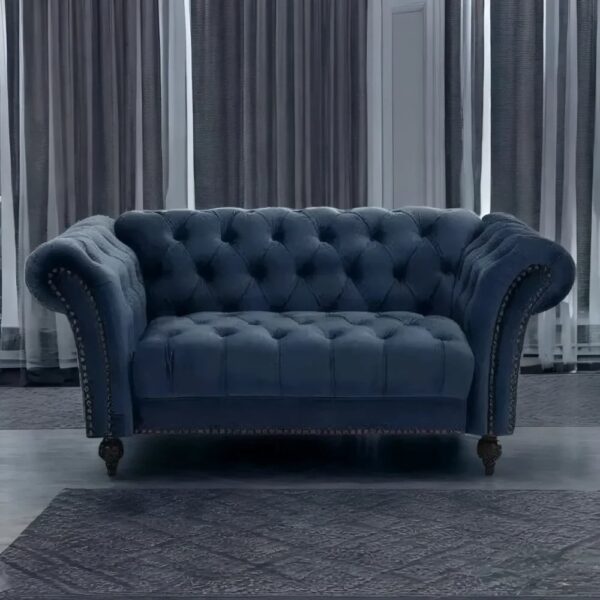 Modern Chesterfield 2 Seater Sofa