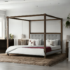 Kingston Four Poster Bed (HALF HEADBOARD)