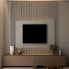 Modern Wall-Mounted TV Unit with LED Backlight