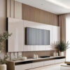 Modern Wall-Mounted TV Unit with Storage – Elegant Entertainment Center