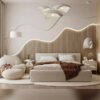 LED Wall Panel & Full Luxury Bedroom Set