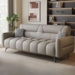 Verona Taupe 3-Seater Sofa
