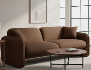 Auburne Plush Curve Sofa