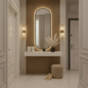 HaloStrand Vertical Vanity Console
