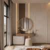 LumiAura Glow Vanity Console