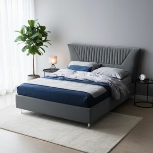 Weave Nest Bed with Designer Headboard