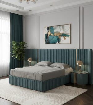 Velstria High Headboard Bed