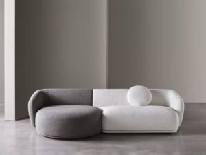 Elrasa Dual Tone Sculpted Lounge