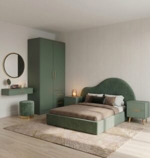 Elvina Deluxe 5-Piece Bedroom Suite