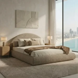 Averino Minimal Arch Fabric Bed