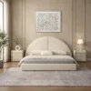 Alevio Arch Curved  Headboard Bed