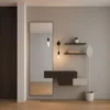 Aaxelio Minimal Floating Storage Dresser