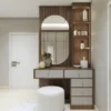 5 Drawers Dresser with Mirror & Shelves