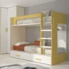 Aaldora Bunk Bed with Ladder and Drawers