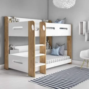 Aaliz Bunk Bed with Built-In Ladder