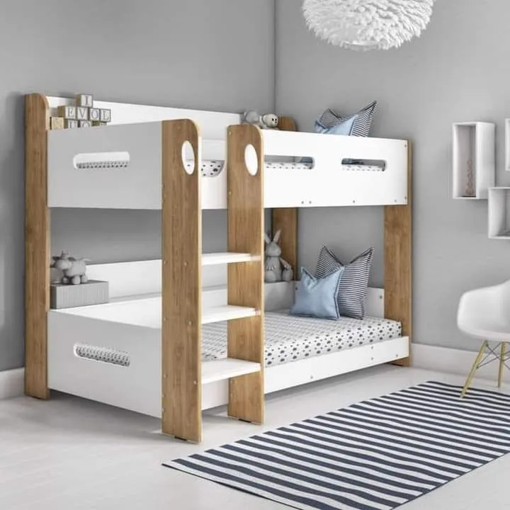 Aaliz Bunk Bed with Built-In Ladder