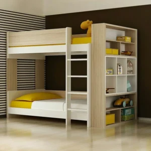Aalvi Dream Bunk bed with Bookcase