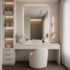 Aamsi Vanity Table with LED Mirror and Storage