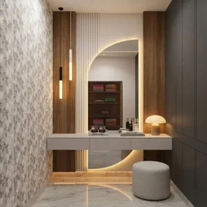 Modern makeup dresser