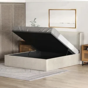 Aalrio Fabric Hydraulic Storage Bed