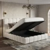 Channel Tufted Hydraulic Storage Bed