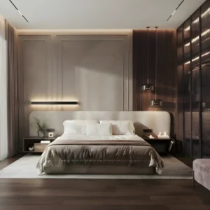 Aabry Luxury Plush Panel Bed
