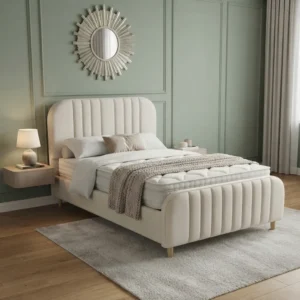 Aadel Vertical line Panel Bed