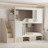 Aalba Bunk Bed with Cabinets & Shelves