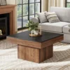 Aariz Fluted Square Coffee Table