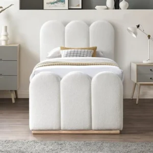 Aavyn Scalloped Panel Trundle Bed