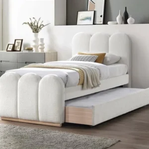 Aavyn Scalloped Panel Trundle Bed