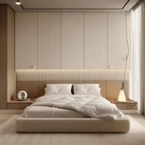 Banyo Slatted headboard Wall Bed